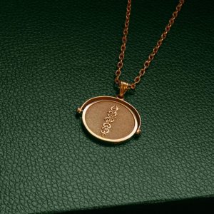 Spinning Pendant - Love Script